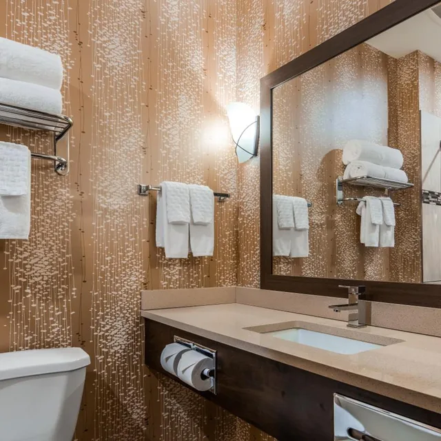 غرفة بسرير كينج بجاكوزي بمطبخ، Best Western Plus Kindersley Hotel 9/10