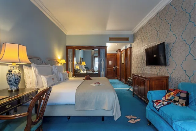 غرفة ديلوكس بسرير مزدوج بإطلالة على المدينة، Pestana Palace Lisboa 5/6