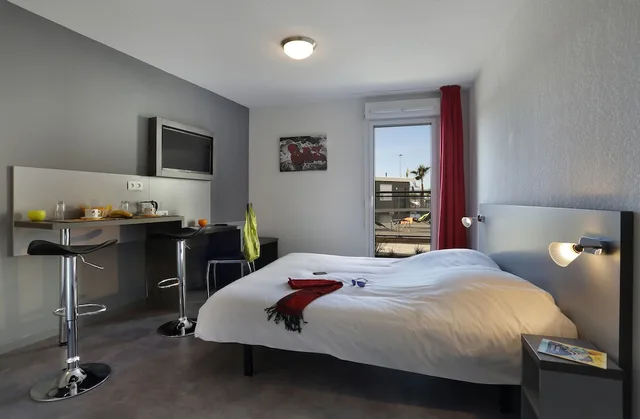 استوديو بسرير مزدوج، Vacanceole Le Terral Montpellier Sud 4/6