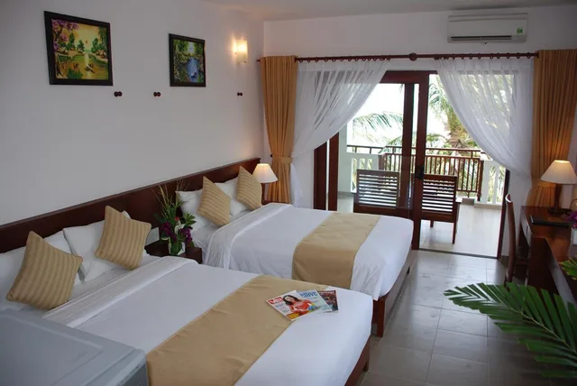 غرفة ديلوكس عائلية بسريرين مزدوجين بإطلالة على البحر، Canary Beach Resort 1/1