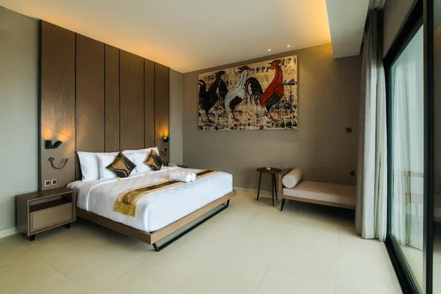 غرفة ديلوكس تنفيذية بإطلالة على البحر، Padma Sari Hotel 9/10