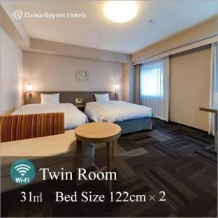 غرفة قياسية بسريرين منفصلين للمدخنين، Daiwa Roynet Hotel Morioka 1/1