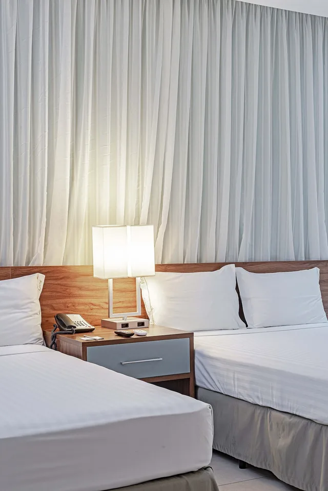 غرفة ديلوكس بسريرين مزدوجين، Slaviero Hotel Porto Velho 2/4