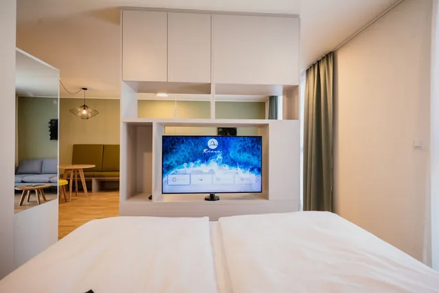 شقة بسرير كوين بمطبخ صغير، Rioca Vienna Posto 1 2/10