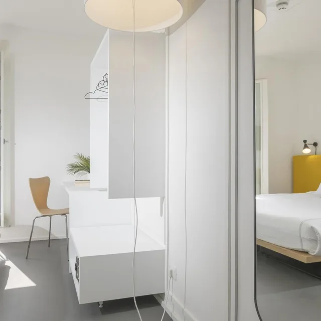 غرفة ديلوكس بسرير كينج، Camplus Hotel Roma Centro 2/2