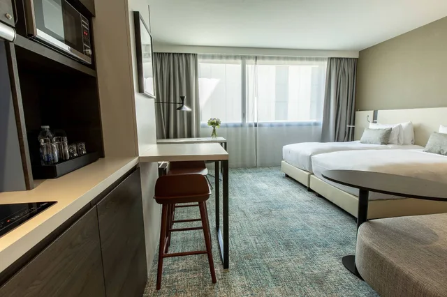 استوديو بسرير كوين، Residence Inn Toulouse Blagnac 1/4