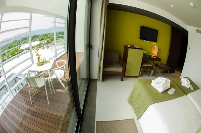 غرفة سوبيريور بسرير مزدوج أو سريرين منفصلين، Inatel Cerveira Hotel 5/8