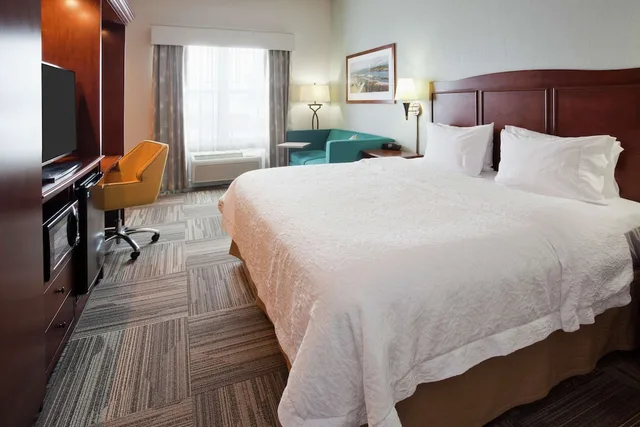 جناح استوديو بسرير كينج بإطلالة على البحيرة مع أريكة، Hampton Inn Duluth Canal Park 1/3