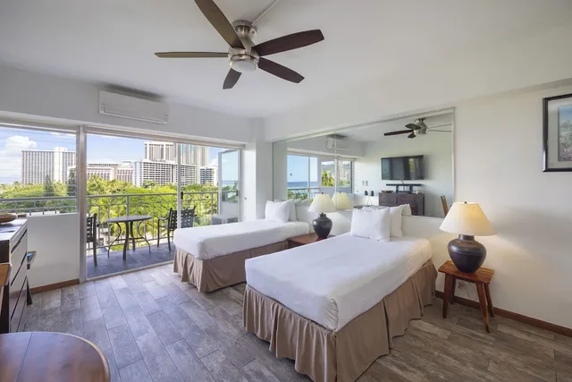 استوديو بسرير كوين بإطلالة على البحر، Waikiki Shore by OUTRIGGER 4/8