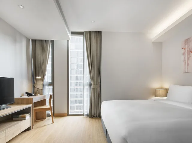 شقة سوبيريور بسرير كينج بغرفة نوم واحدة، Oakwood Suites Bangkok 1/8