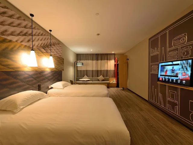 غرفة بسريرين منفصلين، IBIS Shanghai New Hongqiao Hotel 1/2