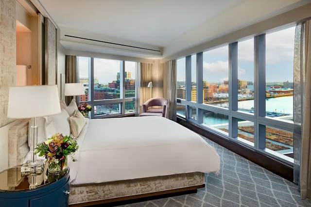 جناح ركني بغرفة نوم واحدة بإطلالة، INTERCONTINENTAL BOSTON 5/10