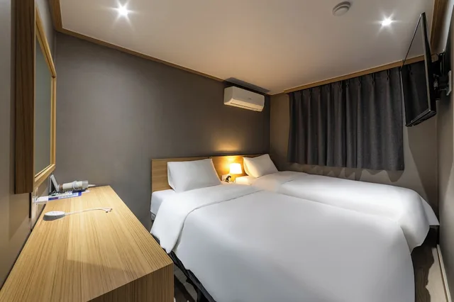 غرفة قياسية بسريرين منفصلين، Hotel Stay Inn Seoul Station 3/8
