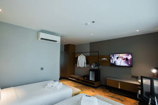 غرفة تنفيذية بسريرين منفصلين، King Park Hotel 1/9