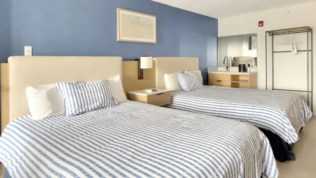 غرفة ديلوكس بسريرين كوين، Harborline Hotel Rockland, ME 3/10