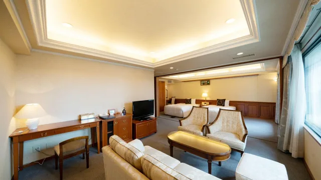 Junior Suite, Deluxe, Twin Beds, Night View، HOTEL FUKIAGE - SOU 1/1