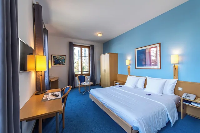 غرفة قياسية بسرير مزدوج أو سريرين منفصلين، Hotel Bon Rivage 6/7
