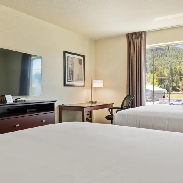 غرفة قياسية بسرير كوين، Cobblestone Hotel & Suites - Alpine 2/7