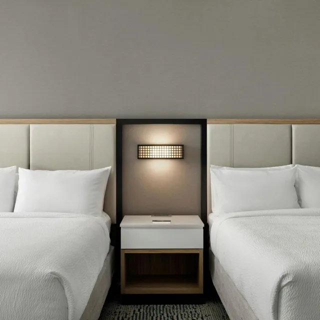 جناح بسريرين كوين مع سرير سحّاب إضافي مع أريكة لذوي الإعاقة، Springhill Suites By Marriott Troy Dayton 2/4