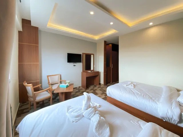Room, Twin Beds, Garden View, Nine Pyramids View Hotel 1/6