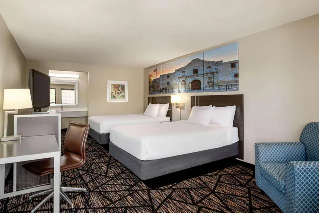 غرفة بسريرين كوين، Days Inn By Wyndham San Antonio Near Fiesta Park 3/3