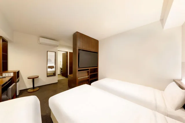 غرفة ديلوكس بسريرين منفصلين، Hop Inn Kyoto Shijo Omiya 3/4