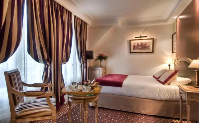 غرفة سوبيريور بسرير كوين، Best Western Premier Trocadero La Tour 3/6