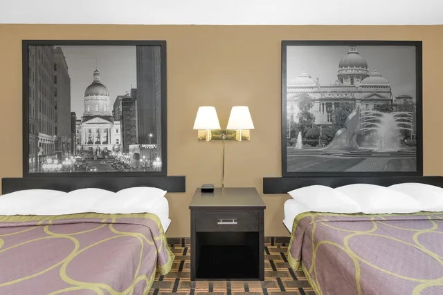 غرفة قياسية بسريرين كوين، Super 8 By Wyndham Terre Haute 5/9