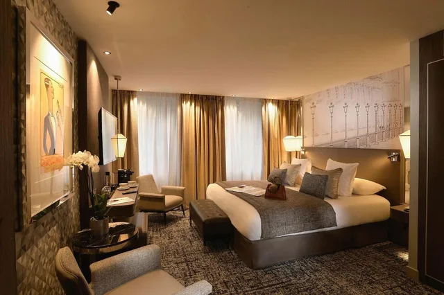 غرفة قياسية بسرير كينج، Hotel La Lanterne & Spa 1/1