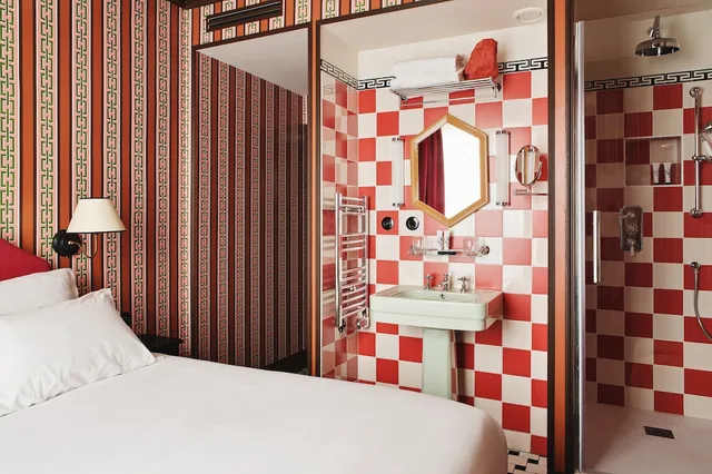 غرفة مريحة بسرير كوين، Hotel Les Deux Gares 3/10
