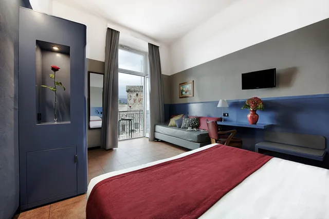 غرفة ثلاثية بثلاثة أسرّة بإطلالة على البحر، Hotel Italia e Lido Rapallo 7/10
