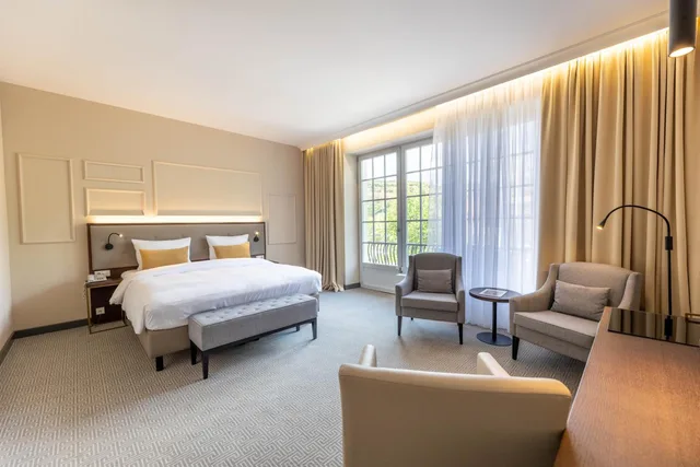 Elegant, King Bed، Parkhotel Kurhaus Bad Kreuznach 8/10