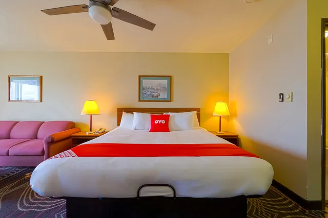جناح بسرير كينج، Siletz Bay Beachfront Hotel by OYO Lincoln City 2/8