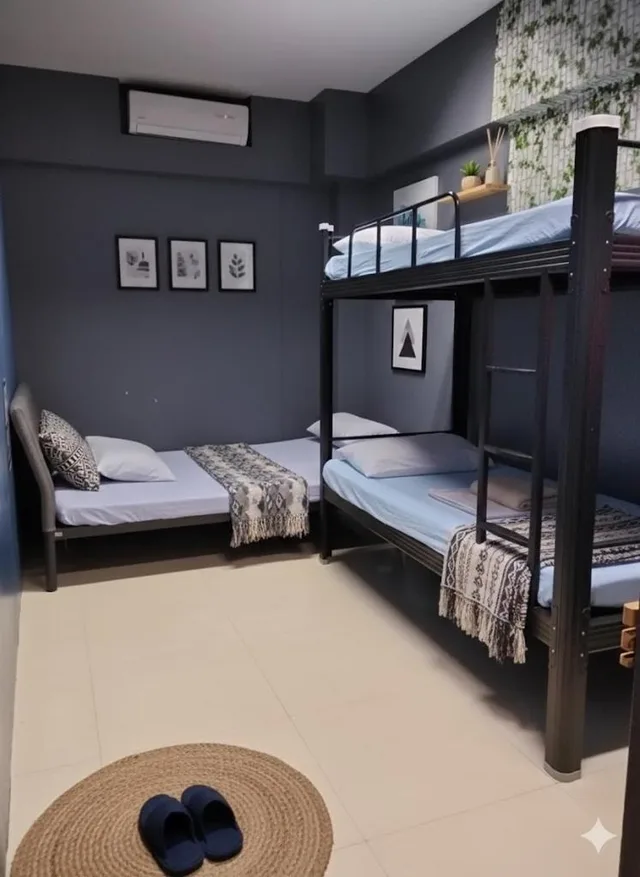 غرفة رباعية بحمام مشترك، Mactan-Cebu Airport Budget Hotel 2/4