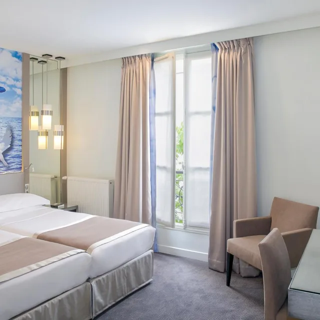 غرفة تنفيذية بسرير مزدوج أو سريرين منفصلين، Hotel A La Villa Des Artistes 4/10