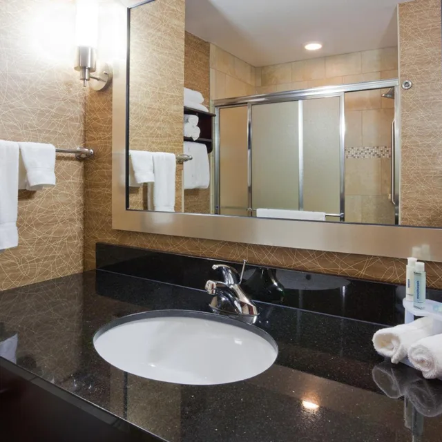 غرفة بسريرين مزدوجين لذوي الإعاقة، Holiday Inn Express Hotel Suites Rochester 6/8