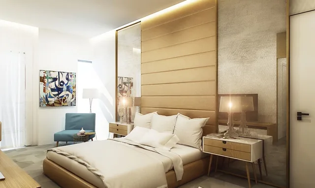 2 Bedrooms, Swiss, Suite, King and Twin Beds، Swiss-Belboutique Bneid Al Gar Kuwait 1/3