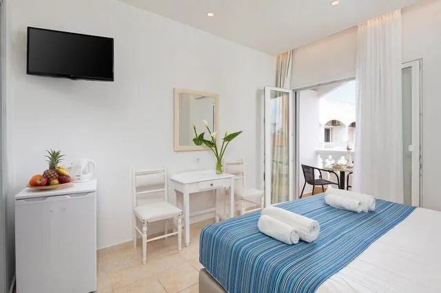 غرفة كلاسيكية بسرير كوين بشرفة، Bella Vista hotel & studios Corfu 4/8