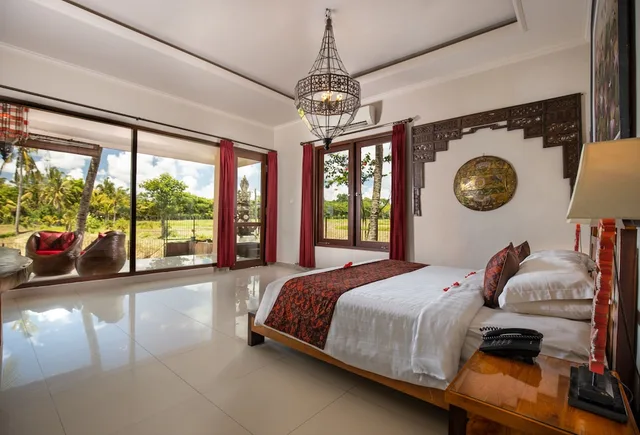 غرفة بريميوم بسرير مزدوج أو سريرين منفصلين، GREEN FIELD HOTEL AND BUNGALOW 2/3