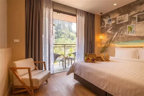غرفة بسرير مزدوج، Sea Seeker Krabi Resort 1/1