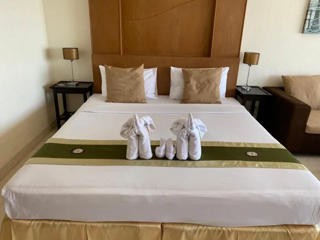 غرفة سوبيريور بسرير مزدوج أو سريرين منفصلين بإطلالة على البحر، Seaview Hotel Sriracha 6/10