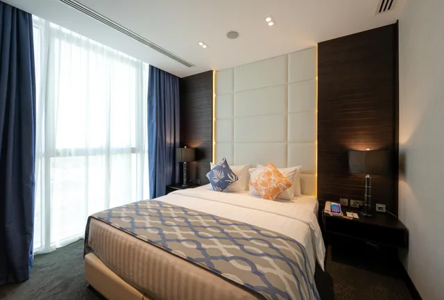 Diplomat, Suite, King Bed, Ramada Encore Hotel by Wyndham Doha 2/10