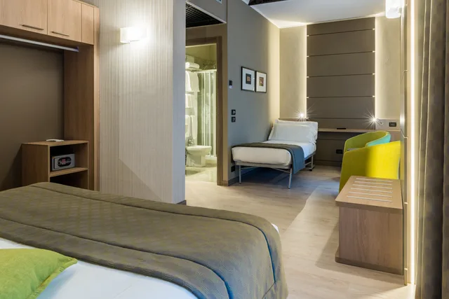 غرفة قياسية ثلاثية، Cardano Hotel Malpensa 1/2