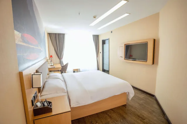 غرفة سوبيريور بسرير كوين، Thank Inn Plus Hotel Yunnan Honghe Gejiu City Renmin Road 3/3