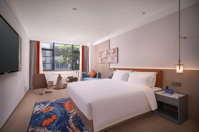 غرفة بزنس بسرير كينج، INSAIL HOTEL Guangzhou Beijing Road Pedestrian Street 1/2