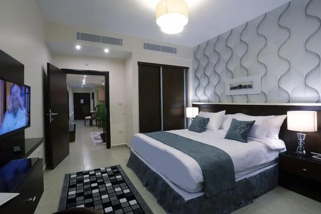 جناح تنفيذي بسرير كينج بإطلالة على المدينة، CITY ROSE HOTEL SUITES 2/10
