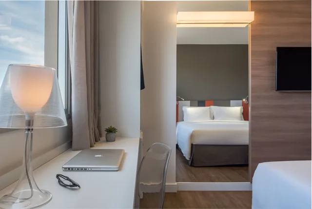 غرفة ديلوكس بسرير كوين، Intercity Ribeirao Preto 4/4