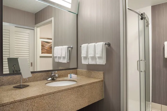 جناح بسرير كينج مع أريكة، Courtyard Chicago Bloomingdale 1/2