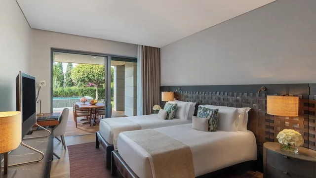 3 Bedrooms, Apartment, Twin Beds, 2 King Beds, with Pool، Mandarin Oriental Bodrum 2/3