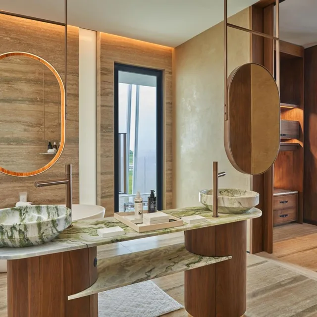Caroline Astor, Suite, King Bed, Ocean View, Corner، The St. Regis Kanai Resort, Riviera Maya 3/3
